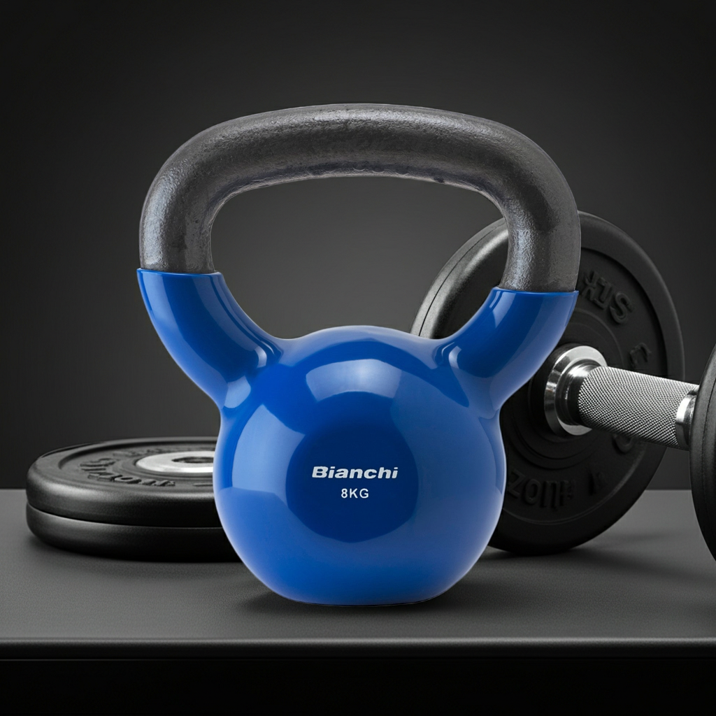 PESA KETTLEBELL 8 KG AZUL