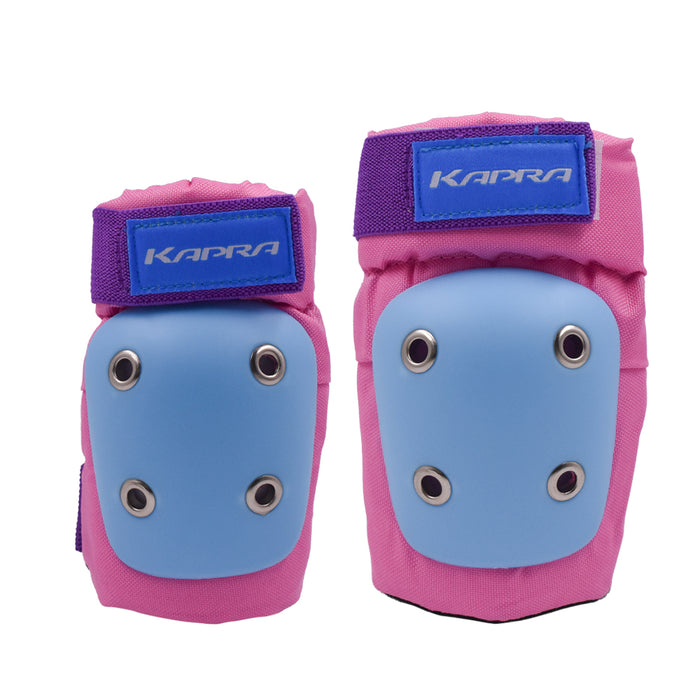 PROTECCIONES KAPRA KID GIRL CYAN/PINK