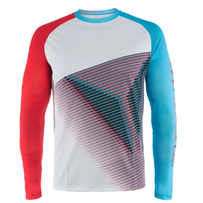 JERSEY MANGA LARGA DAINESE HG 3 LIMO/HAWAI-OCEAN/H-R-R