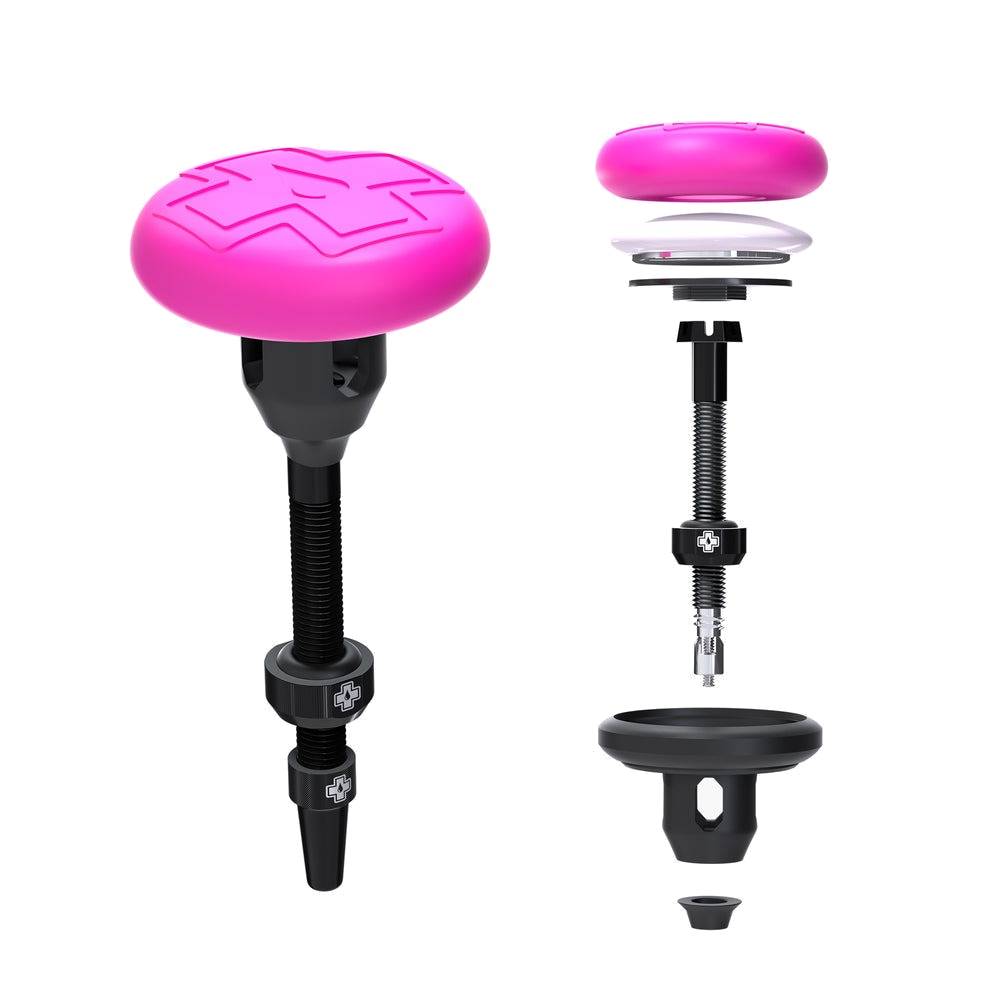 Muc-Off porta airtag con válvula para llantas tubeless