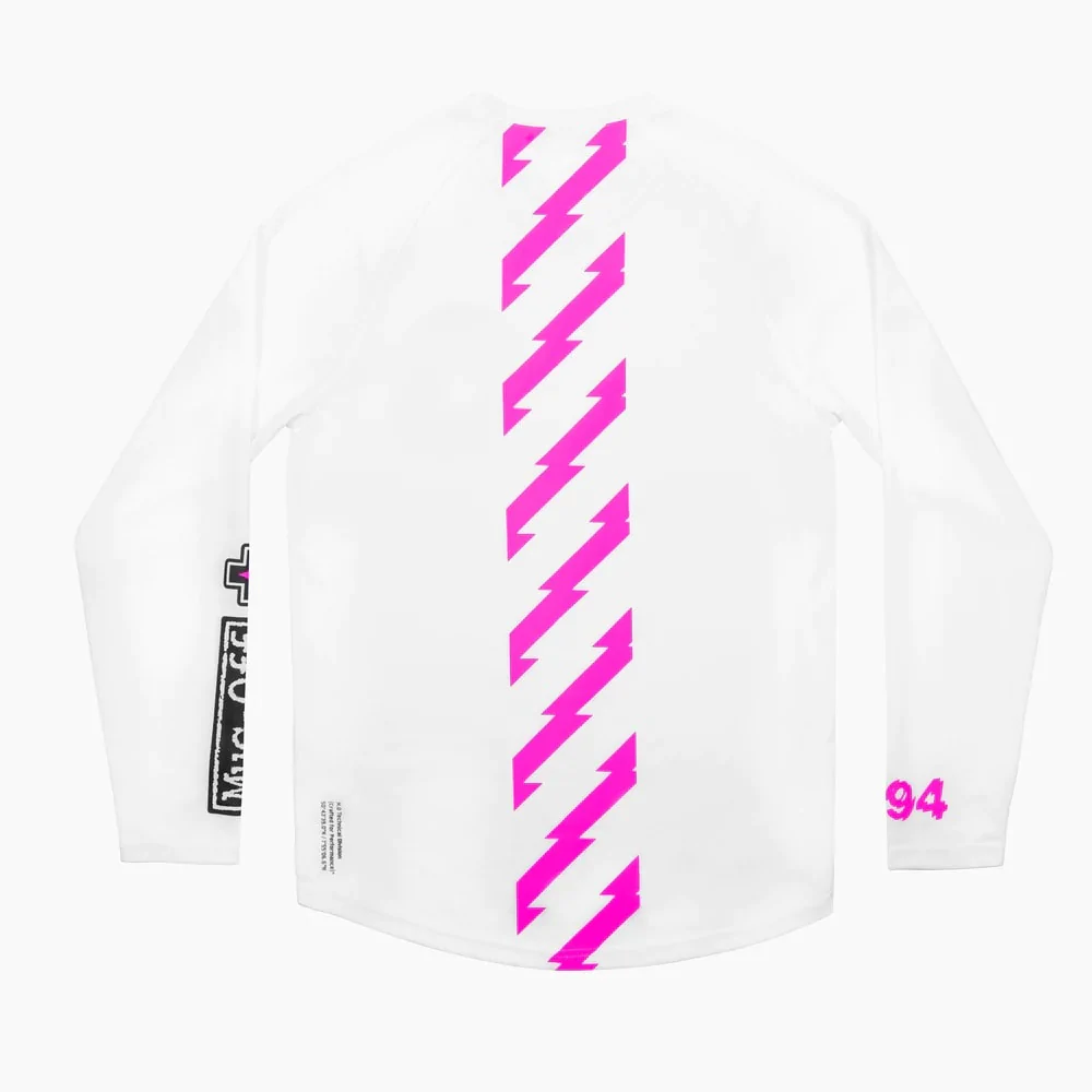 Muc-Off Long Sleeve Riders Jersery White L