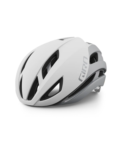 CASCO GIRO ECLIPSE SPHERICAL MATE WHITE/SILVER Giro