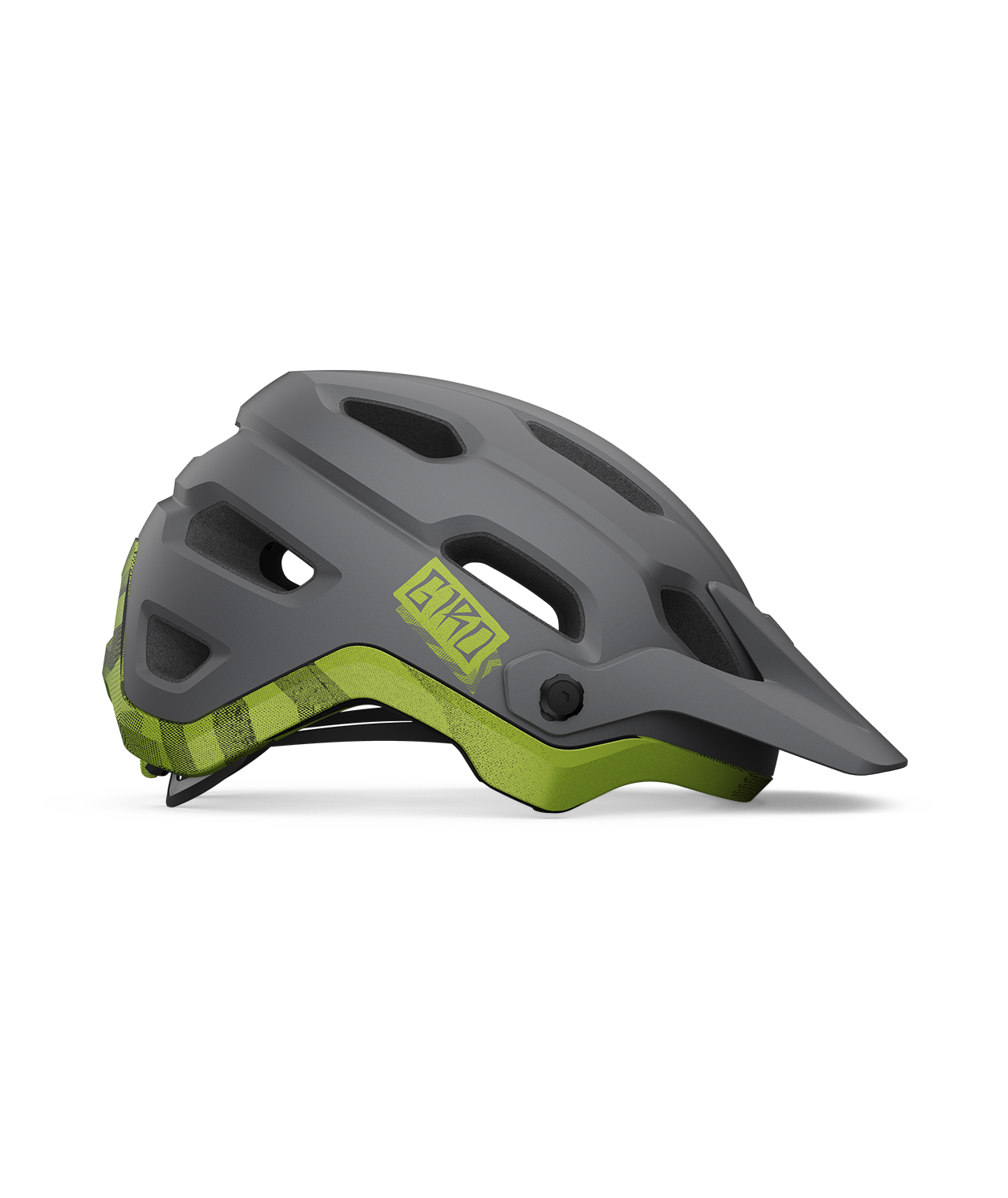 CASCO GIRO SOURCE MIPS MATE BLACK/ANODIZED LIME