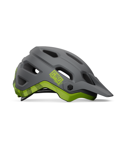 CASCO GIRO SOURCE MIPS MATE BLACK/ANODIZED LIME