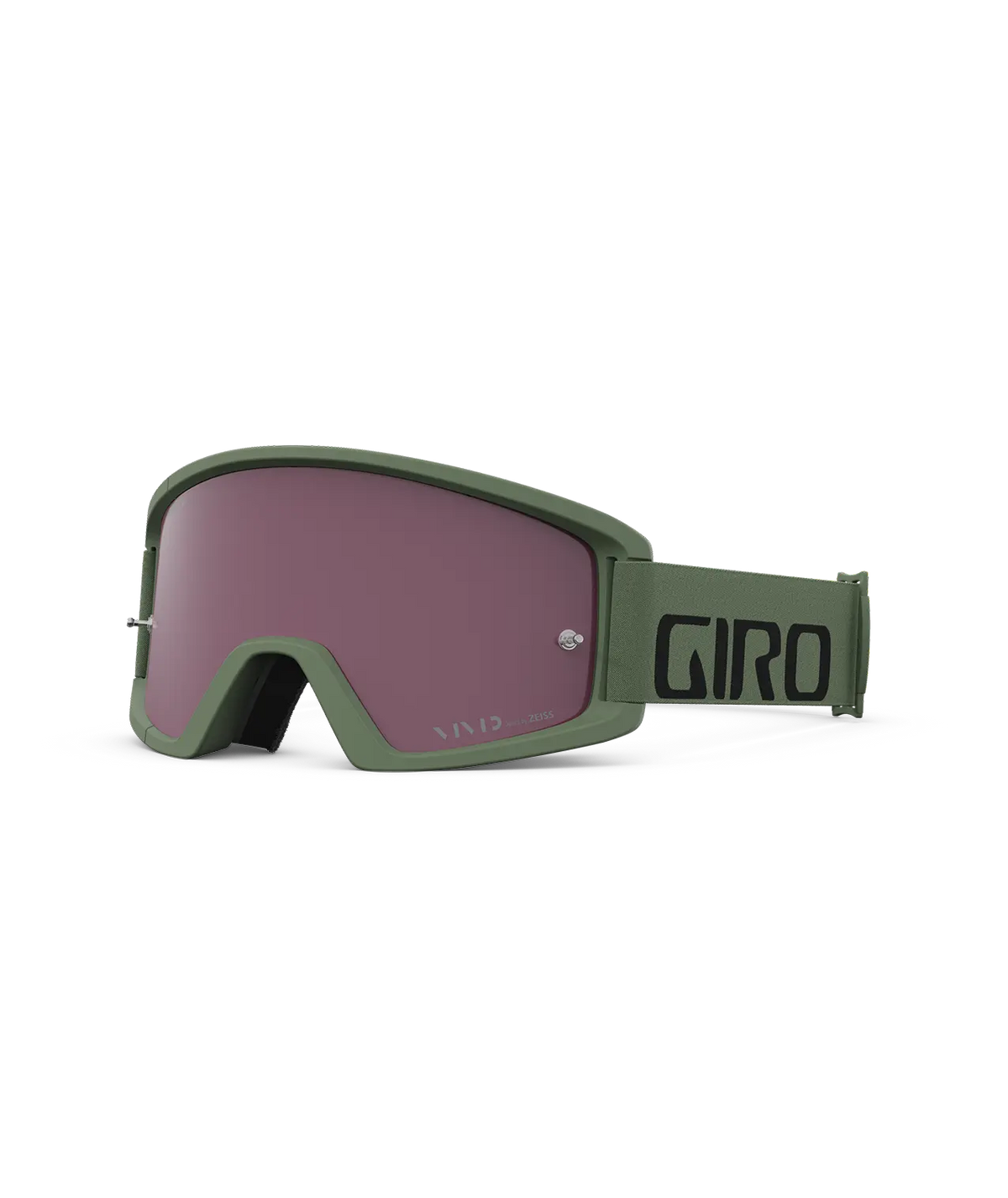 ANTIPARRA GIRO TAZZ MTB VIVID HEDGE GREEN TRAIL/CLEAR - Bianchi Store