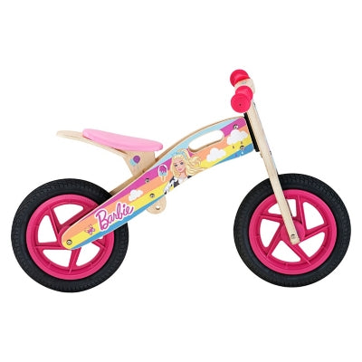 BARBIE BICICLETA MADERA FUCSIA / CELESTE