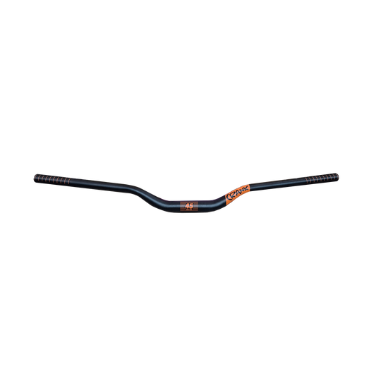 MANUBIO CRANK 800MM,45MM RISE NEGRO LOGO NARANJO