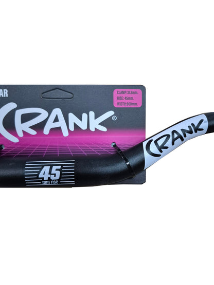 MANUBIO CRANK 800MM,45MM RISE NEGRO LOGO BLANCO
