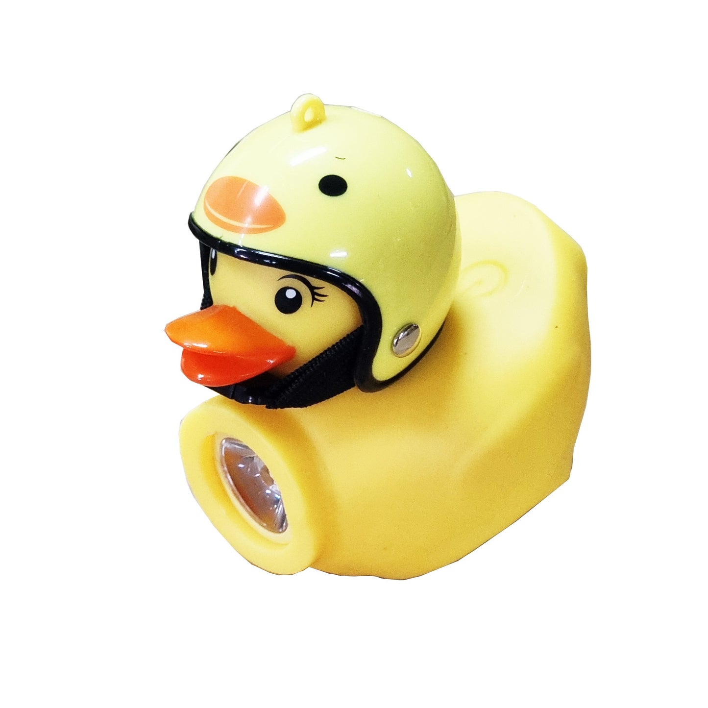 FOCO PATITO DE GOMA RECARGABLE 150 LUMENES CON BOCINA