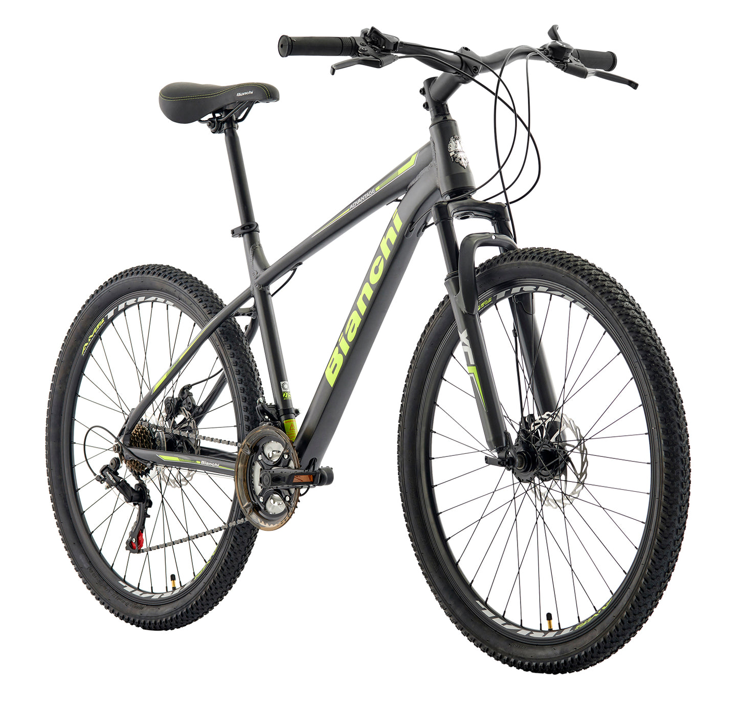 BICICLETA BIANCHI ADVANTAGE 27,5 SX GRIS OSCURO SEMI MATTE