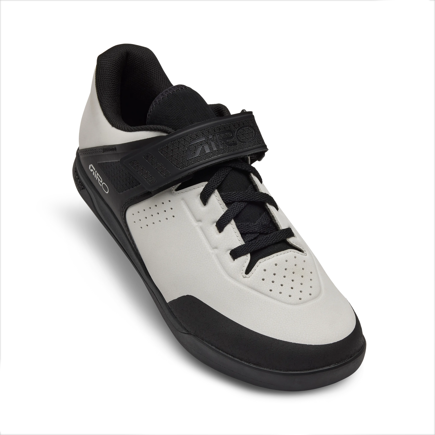 ZAPATILLA GIRO CHAMBER III WHITE/BLACK - Bianchi Store