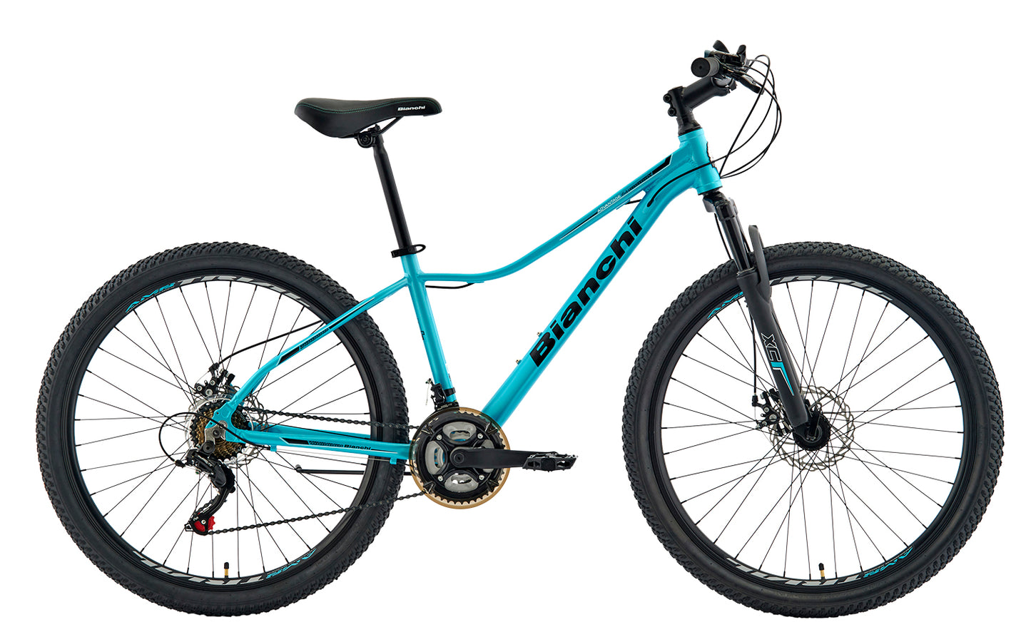 BICICLETA BIANCHI ADVANTAGE 27,5 LADY SX CELESTE