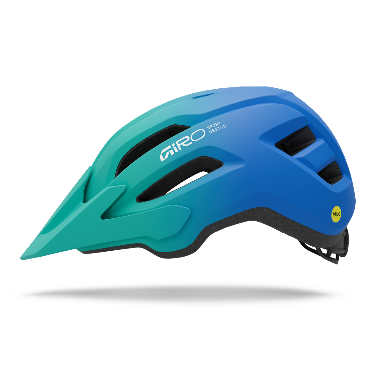 CASCO GIRO FIXTURE MIPS II MATTE AQUA GREEN/BLUE T/U JOVEN Giro