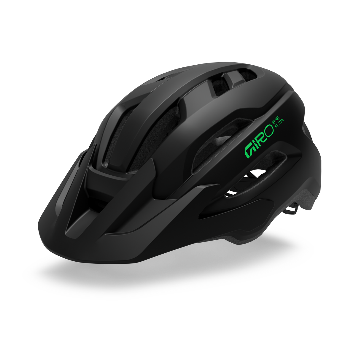 CASCO GIRO FIXTURE MIPS II MATTE BLACK/VIVID GREEN T/U JOVEN Giro