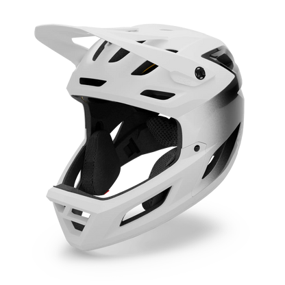 CASCO GIRO COALITION MATE WHITE/GLOSS BLACK - Bianchi Store