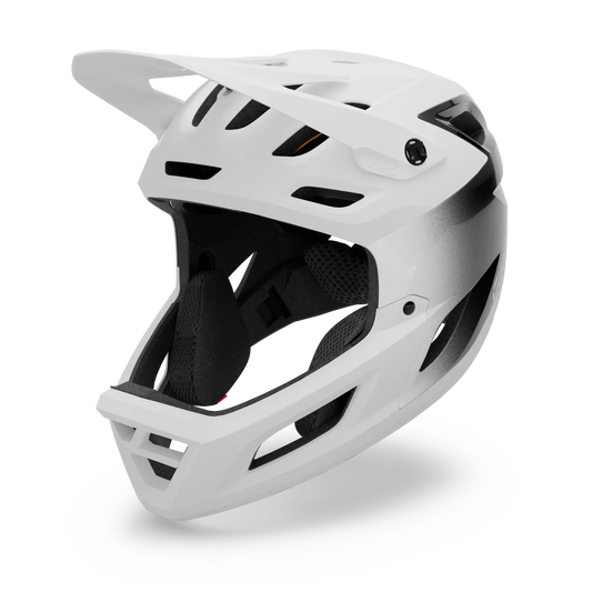 CASCO GIRO COALITION MATE WHITE/GLOSS BLACK - Bianchi Store