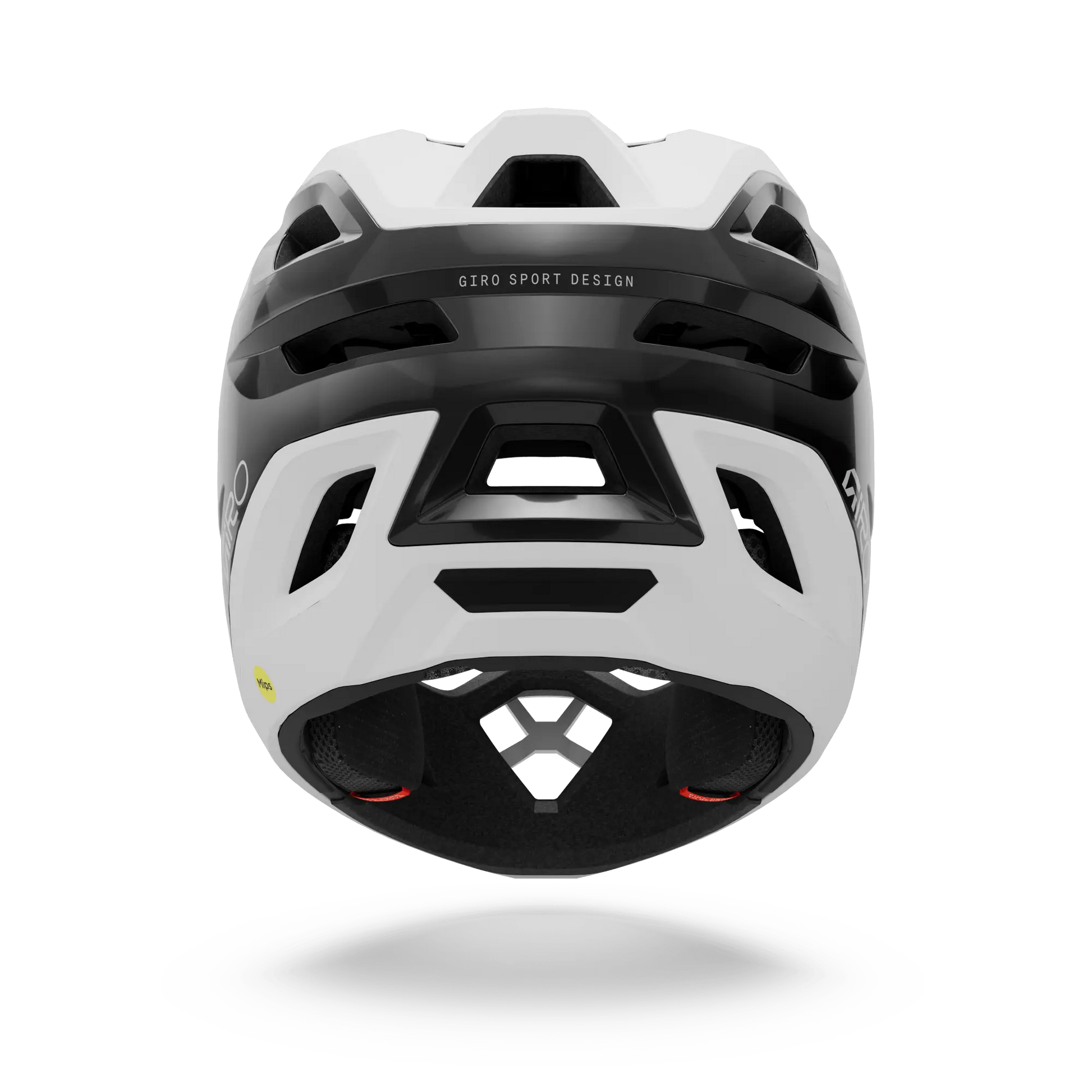 CASCO GIRO COALITION MATE WHITE/GLOSS BLACK - Bianchi Store