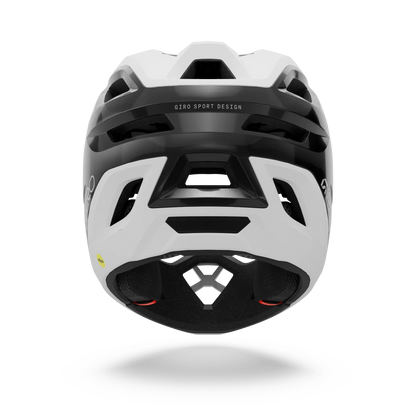 CASCO GIRO COALITION MATE WHITE/GLOSS BLACK - Bianchi Store