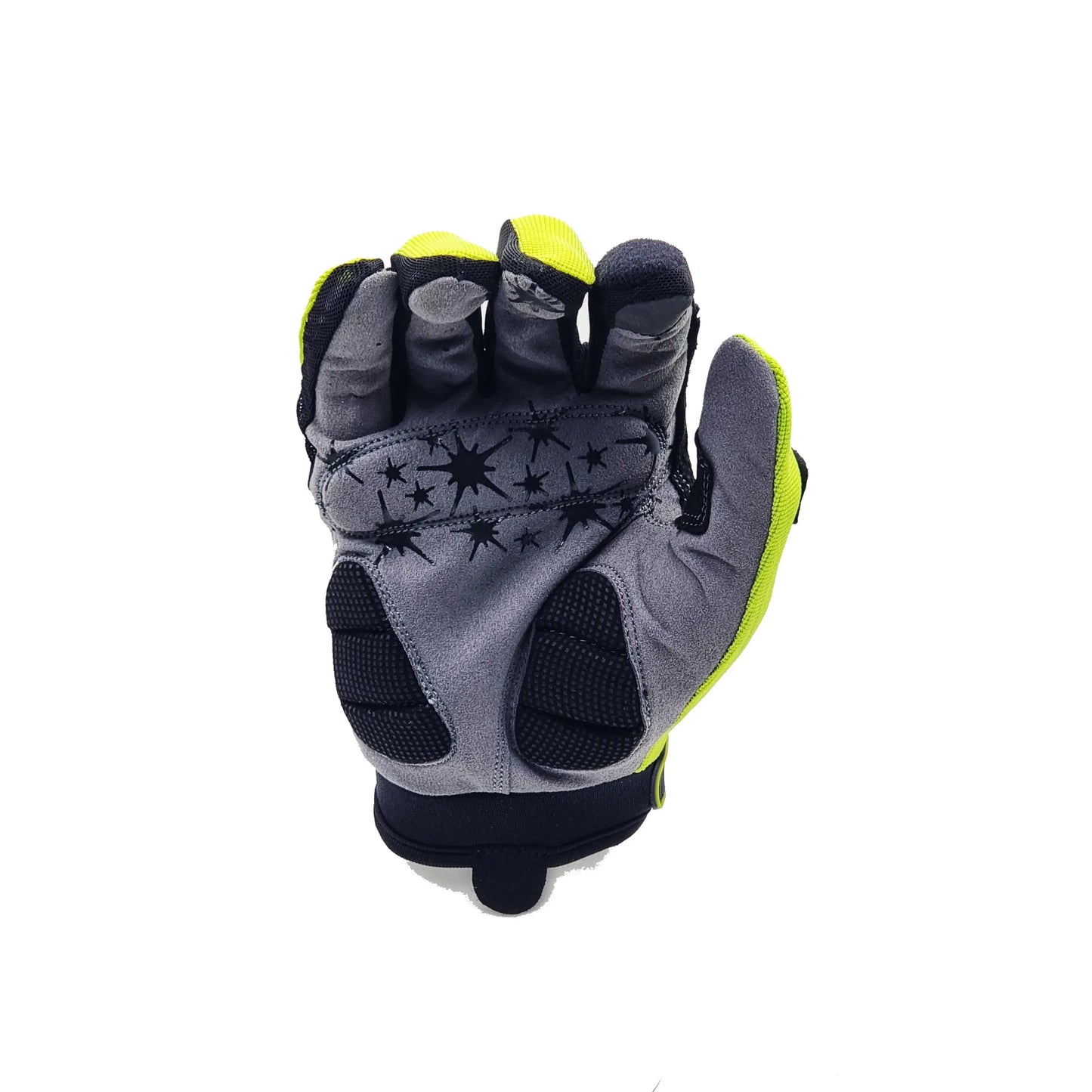 Guante Crank Largo Touch Highlight Yellow/Negro CRANK