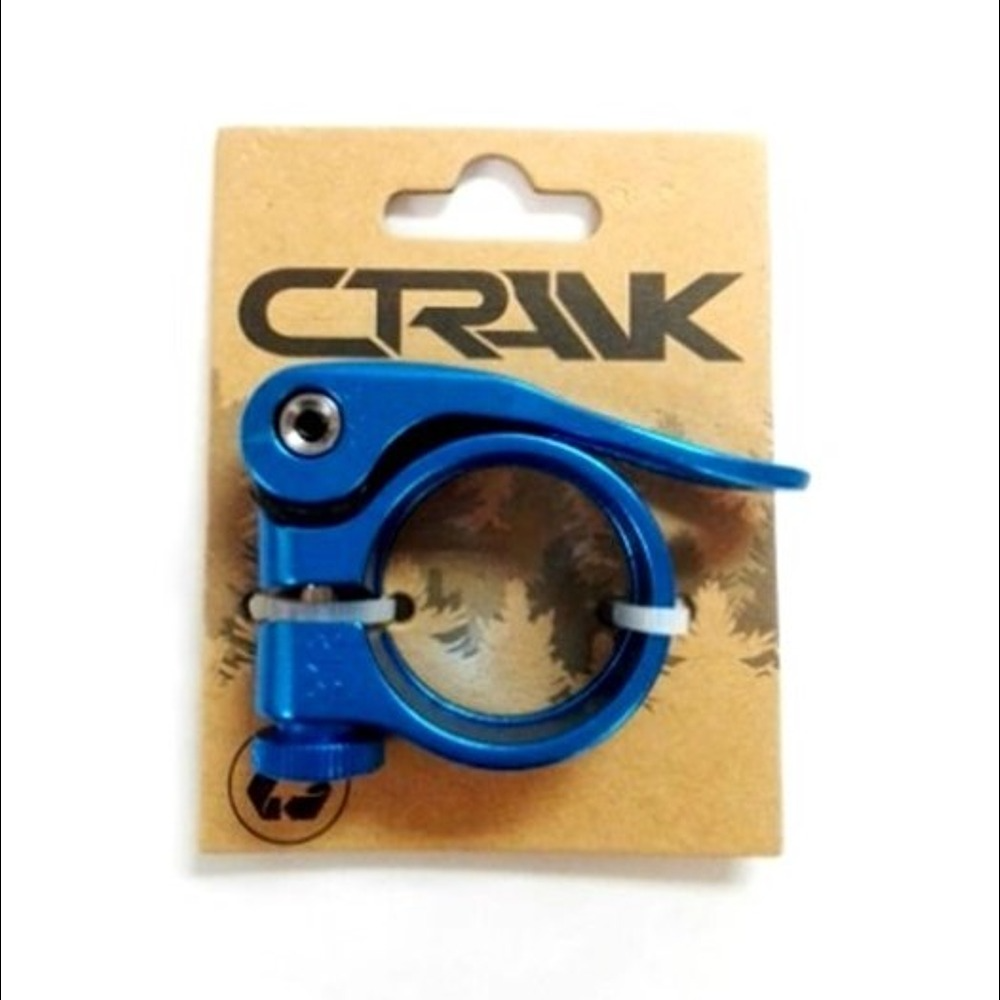 ABRAZADERA ASIENTO CRANK 34.9 BLUE