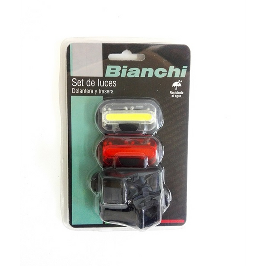 SET LUCES BIANCHI WHITE-RED 6068