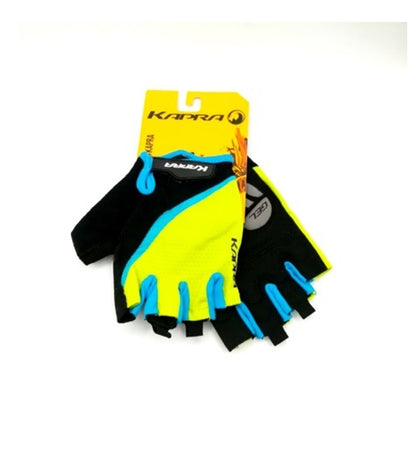 GUANTE KAPRA XC CYAN/YELLOW