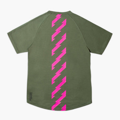 JERSEY MUC-OFF SHORT SLEEVE GREEN T/XXL (20375)