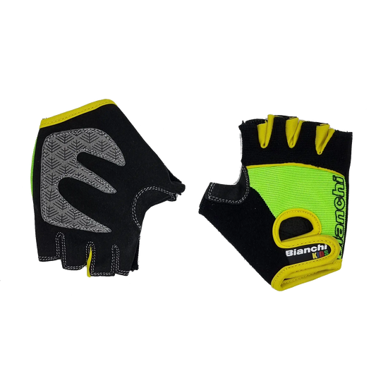 GUANTE BIANCHI NIÑO BLACK/GREEN - Bianchi Store