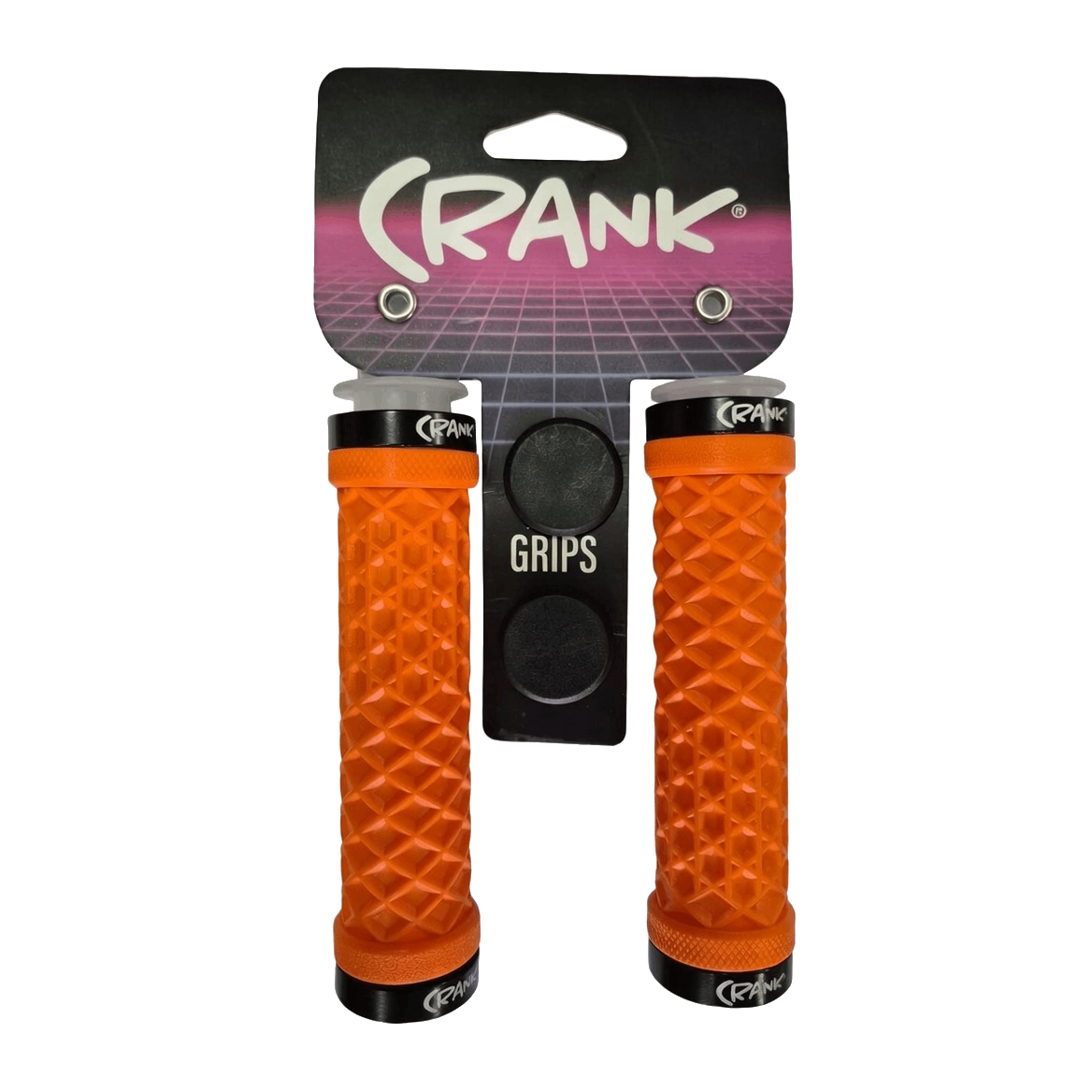 PUÑO CRANK LOCK ON 130MM ORANGE