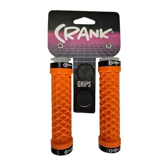 PUÑO CRANK LOCK ON 130MM ORANGE