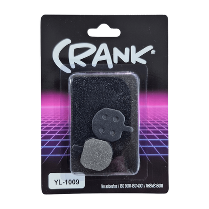 PASTILLA DE FRENO CRANK PROMAX/HAYES/BENGAL SEMI METALICO