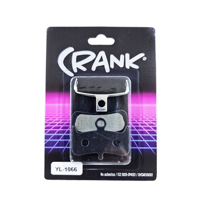 PASTILLA DE FRENO CRANK HAYES DOMINION  SEMI METALLICO