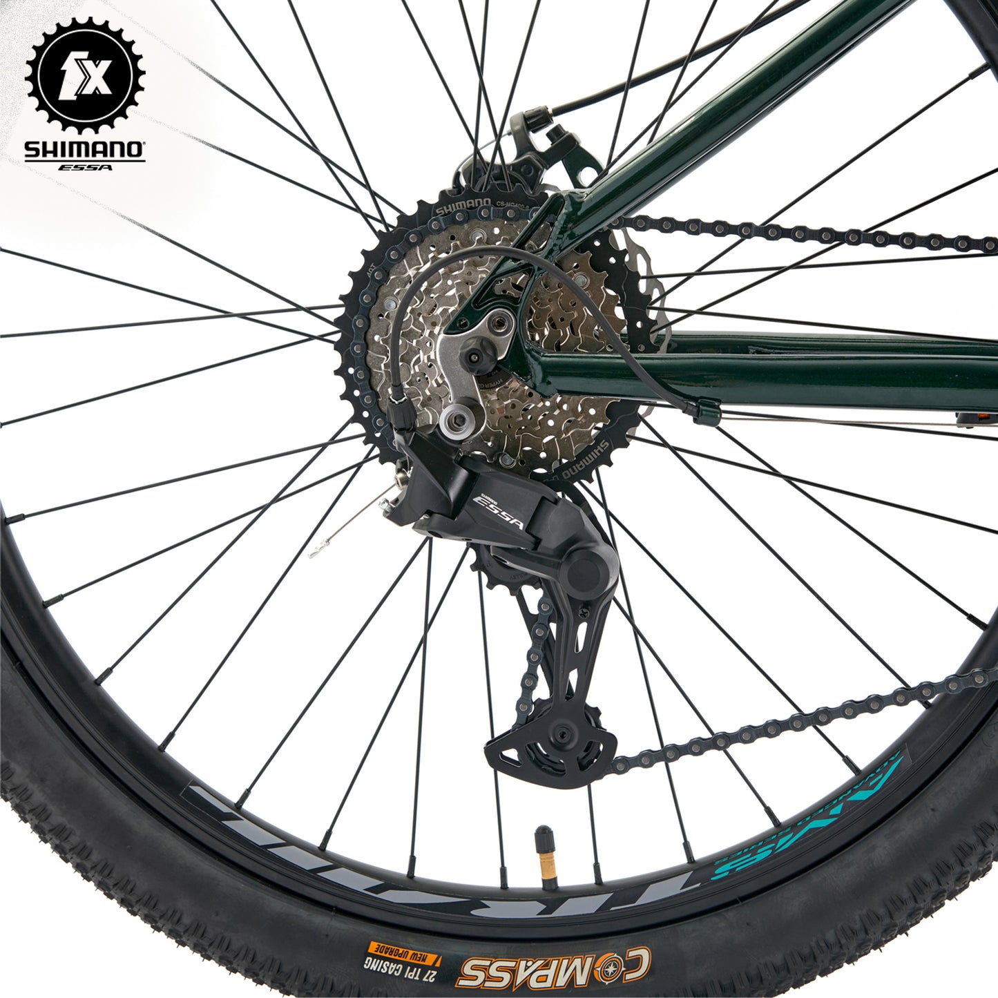 BIANCHI AGGRESSOR 27.5 SX - ESSA - 1*8 - VERDE