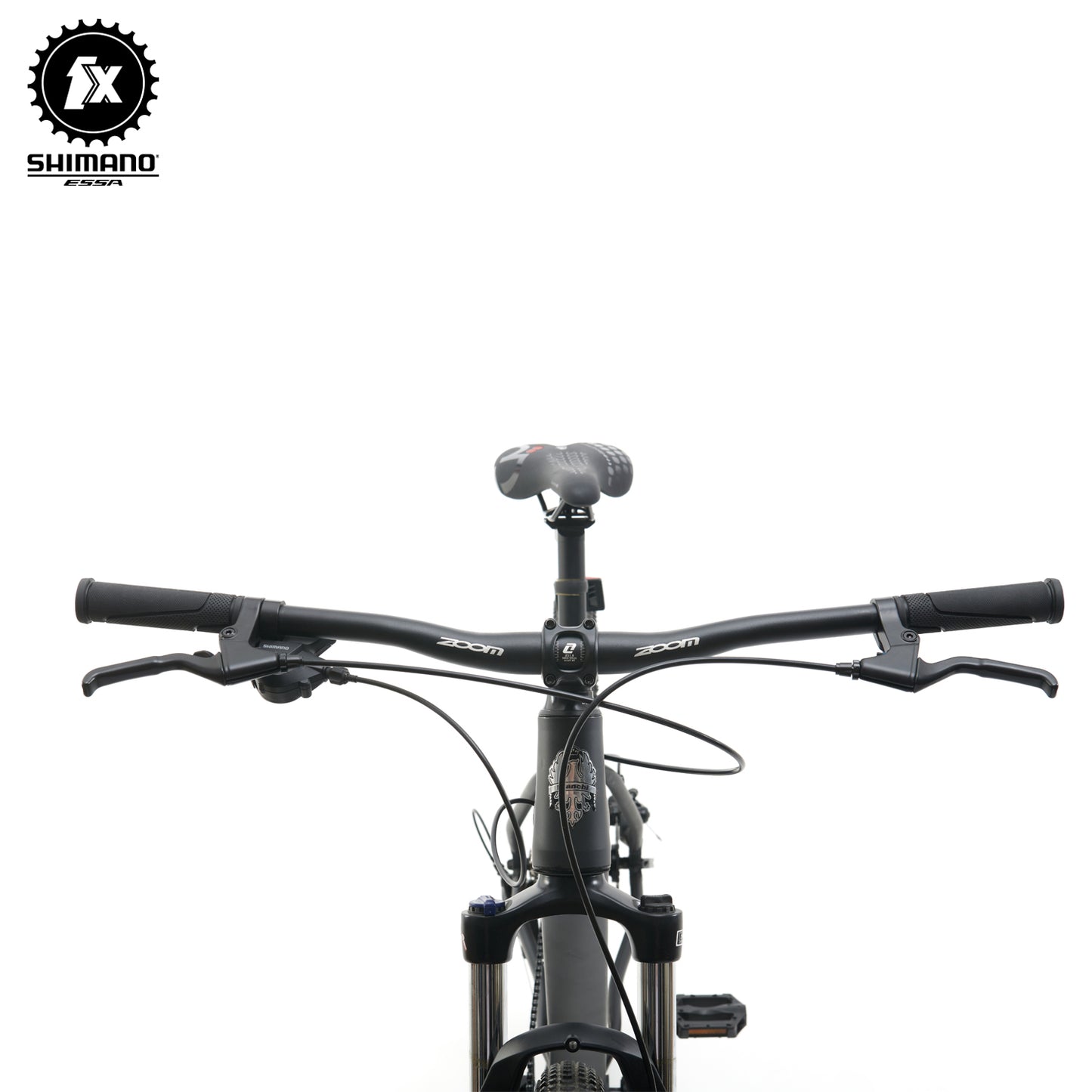 BIANCHI AGGRESSOR 29 SX - ESSA - 1*8 - NEGRO SEMI MATTE