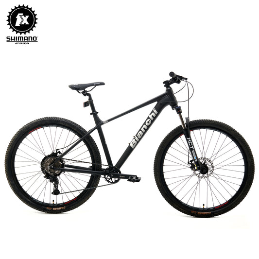 BIANCHI AGGRESSOR 29 SX - ESSA - 1*8 - NEGRO SEMI MATTE