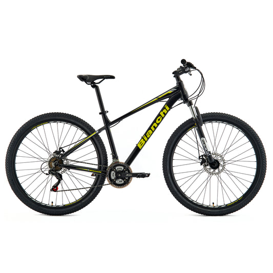 BICICLETA BIANCHI STONE MOUNTAIN 29 NEGRO SEMI MAT/AMARILLO