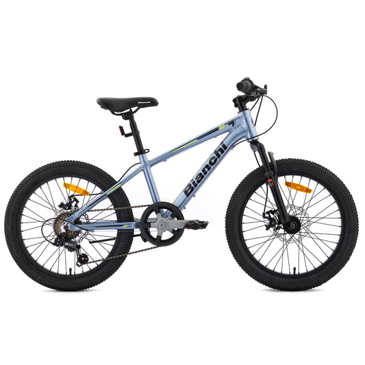 BICICLETA BIANCHI WOLF 20 SX PLATA