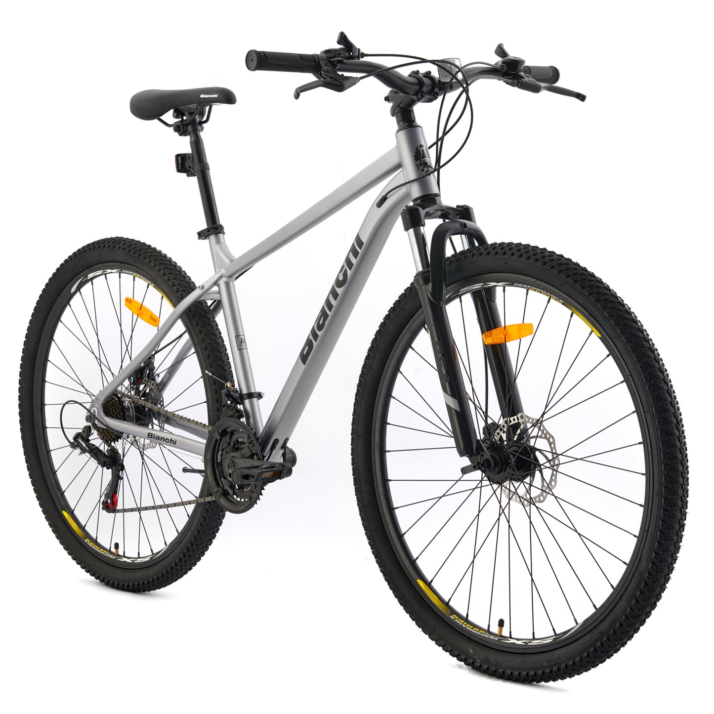 BICICLETA BIANCHI EVOLUTION 29 SX GRIS SEMI MATE