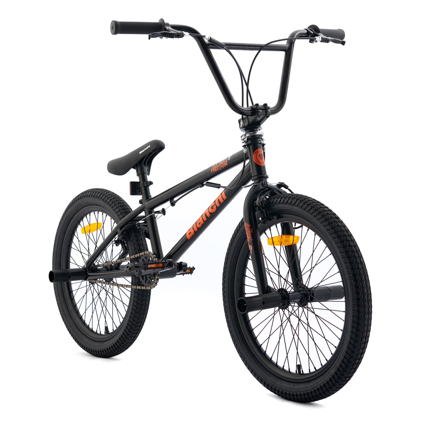 BICICLETA BIANCHI FREESTYLE 360° NEGRO SEMI MATE