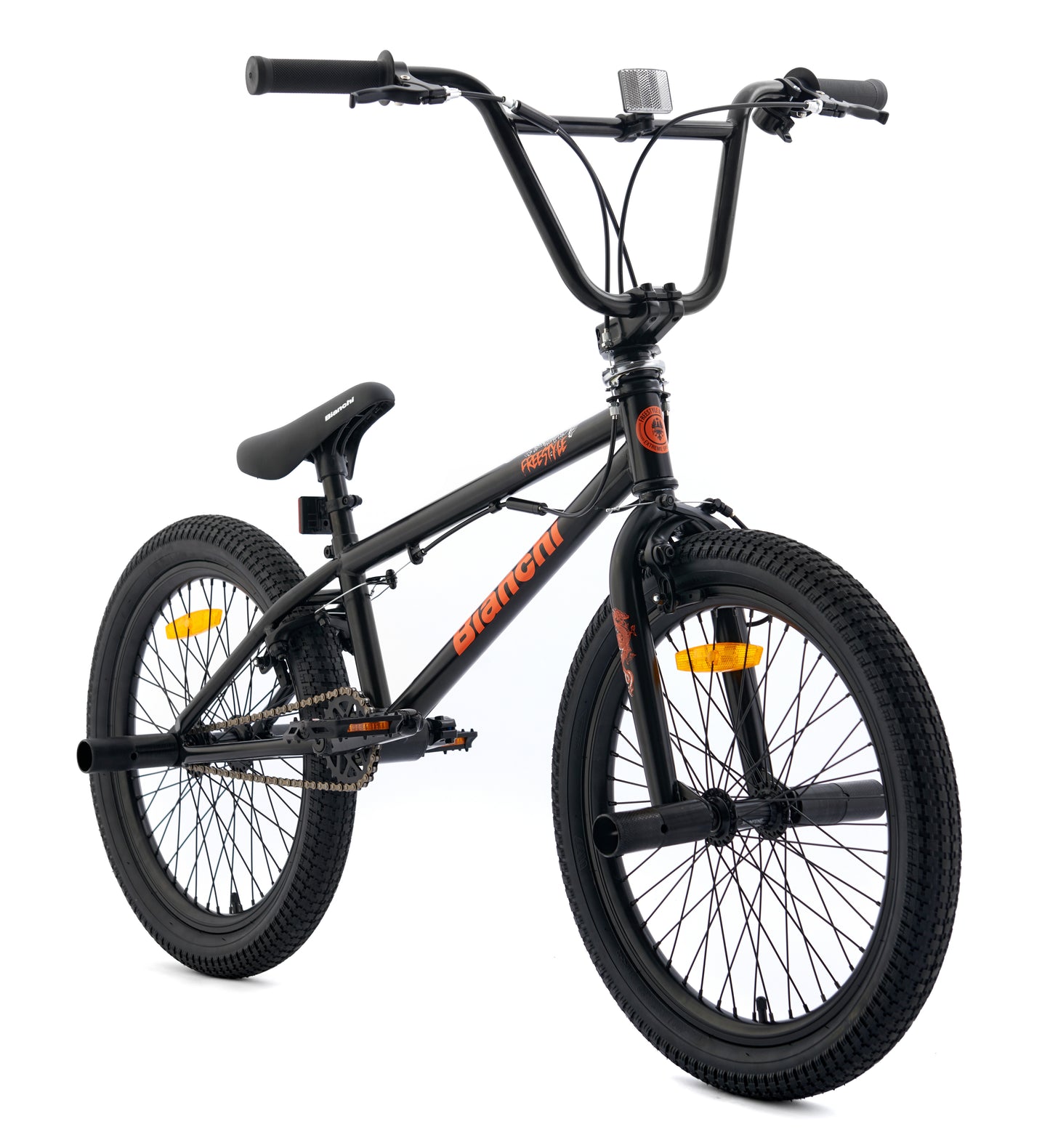 BICICLETA BIANCHI FREESTYLE 360° NEGRO SEMI MATE