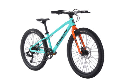BICICLETA BIANCHI ALLOY 24 CELESTE