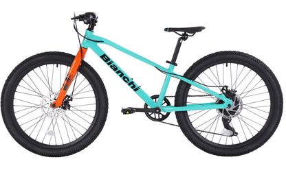 BICICLETA BIANCHI ALLOY 24 CELESTE
