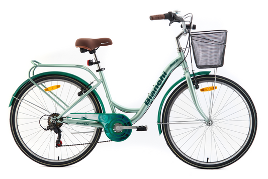 BICICLETA BIANCHI STREET 26 LADY VERDE