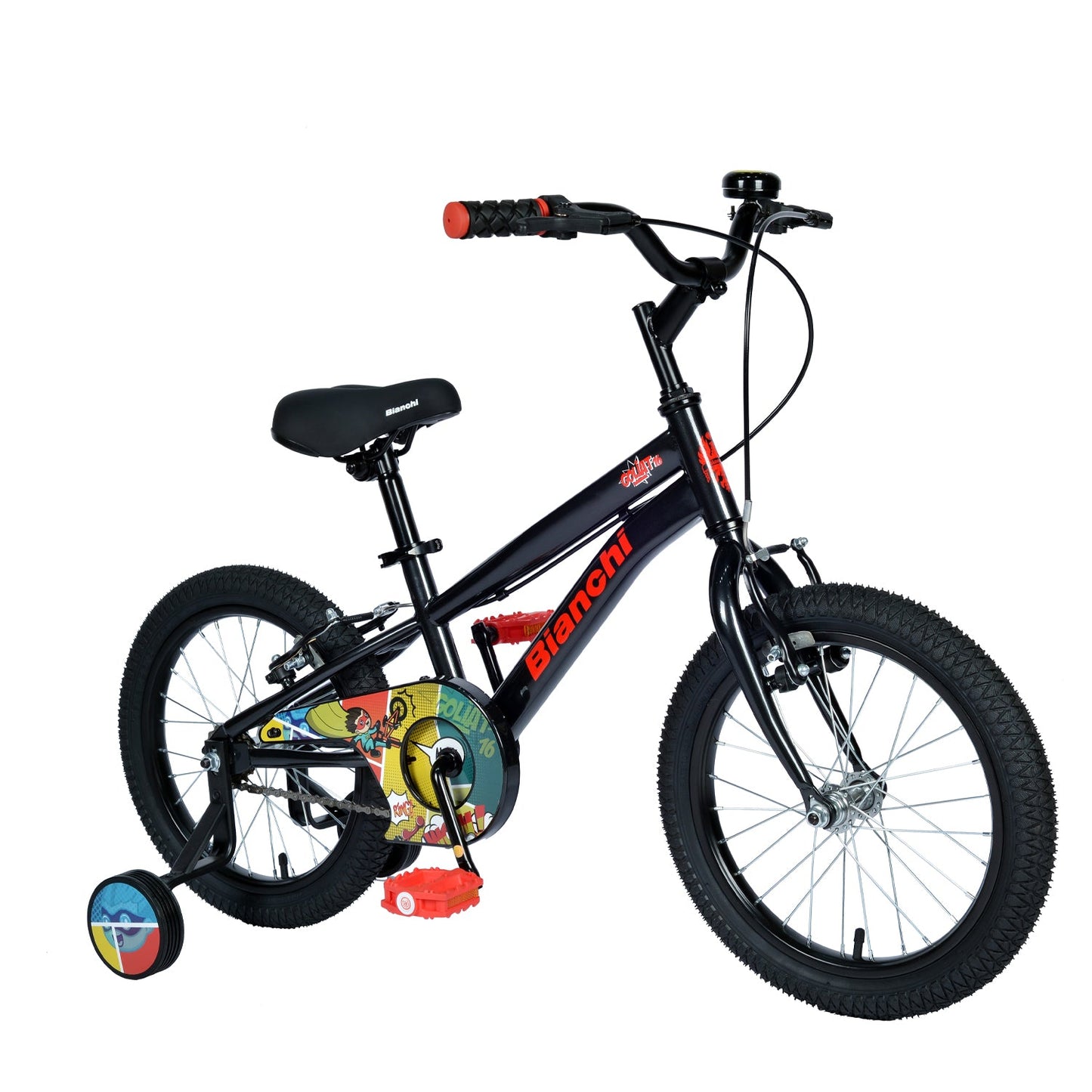 BICICLETA BIANCHI GOLIAT 16 NEGRO / ROJO Bianchi