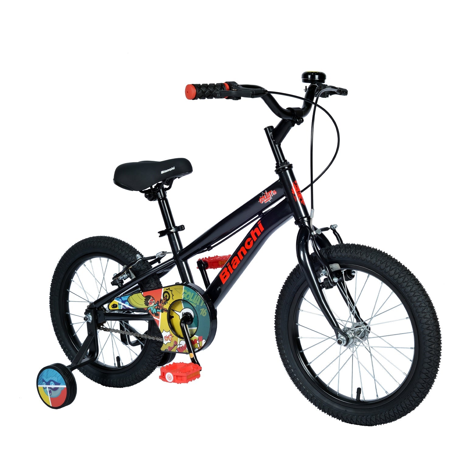 BICICLETA BIANCHI GOLIAT 16 NEGRO / ROJO Bianchi