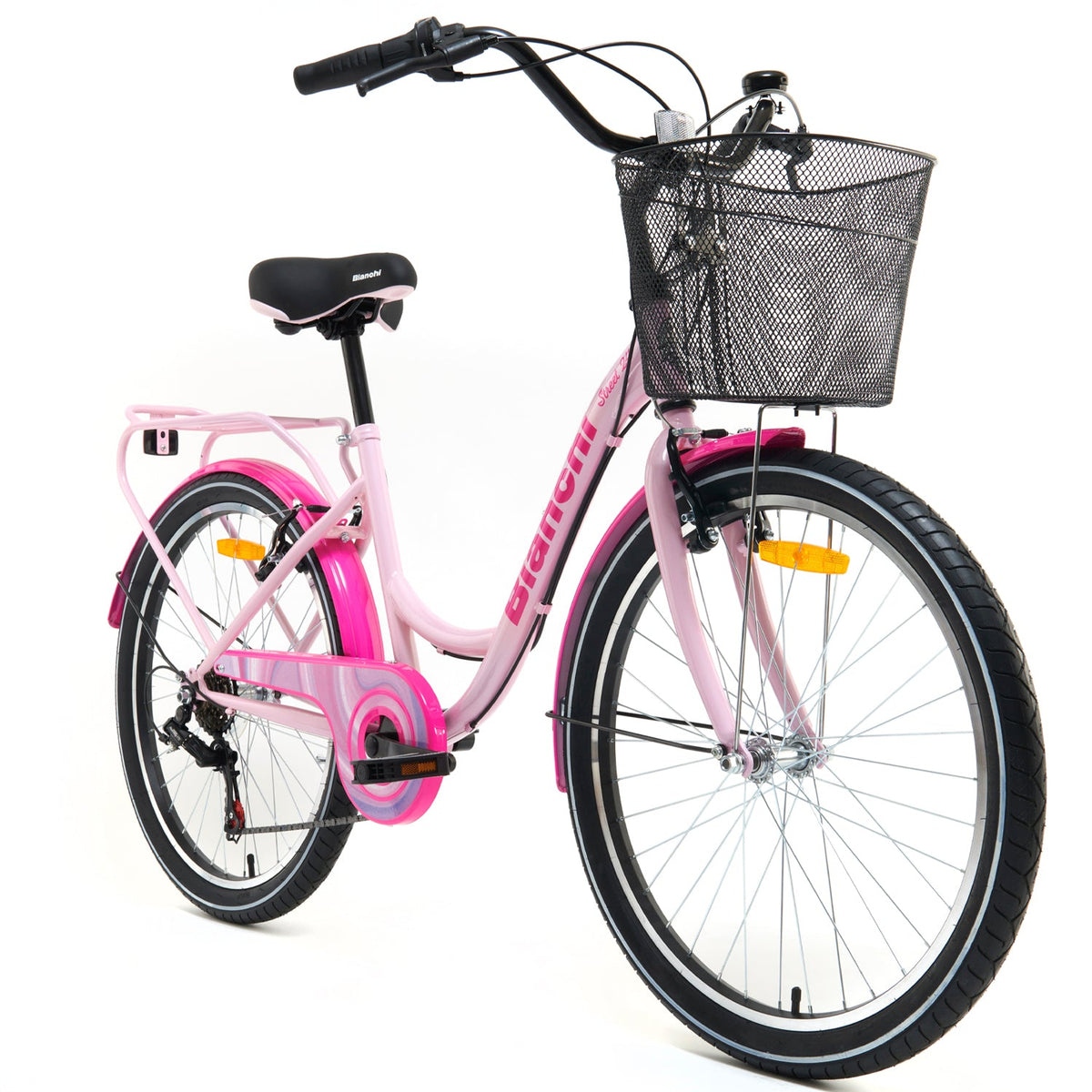 BICICLETA BIANCHI STREET 24 ST LADY VERDE BLANCO Bianchi