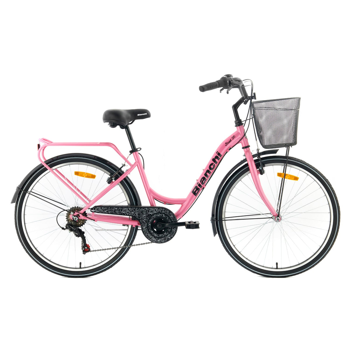 BICICLETA BIANCHI STREET 26 LADY ROSADO FUERTE Bianchi