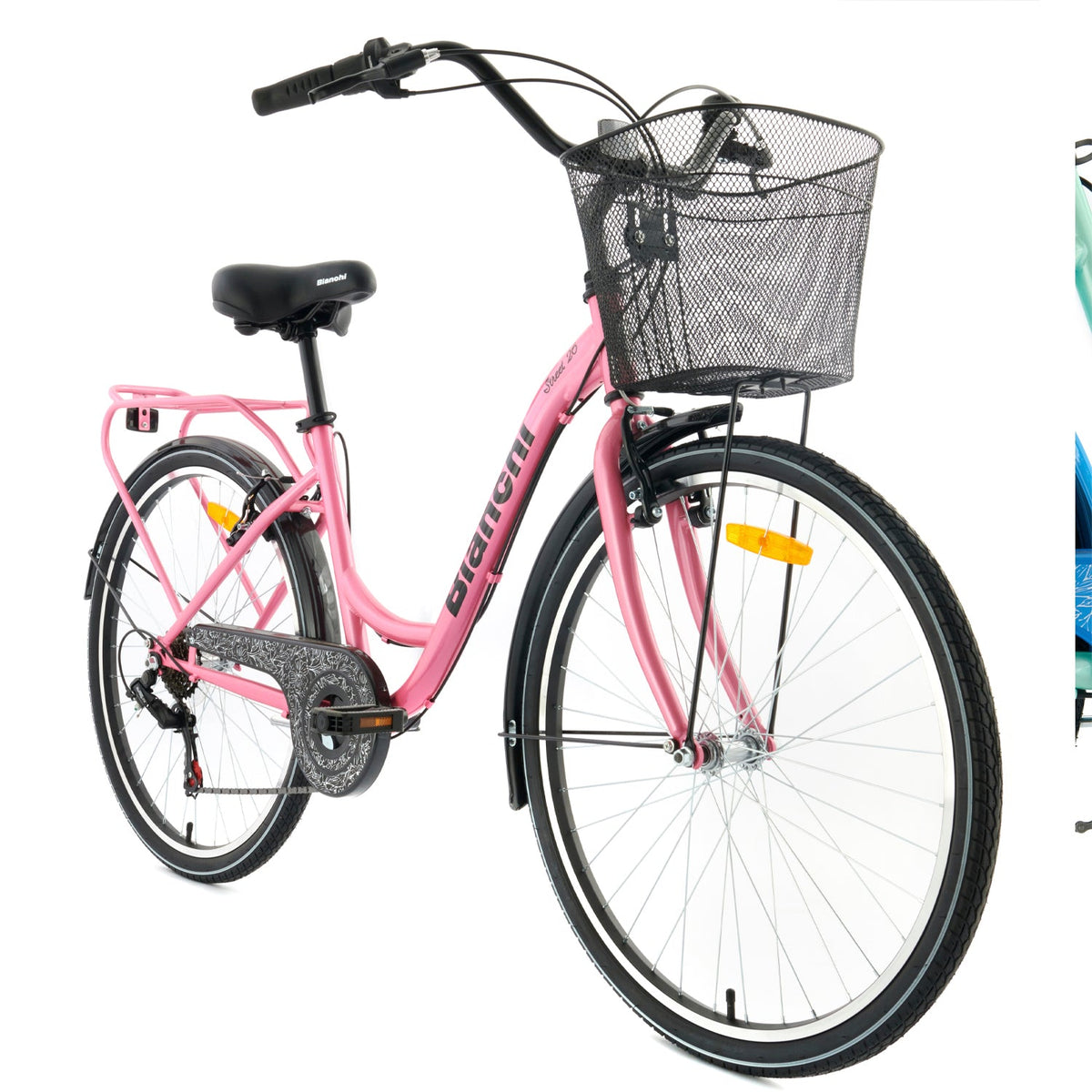 BICICLETA BIANCHI STREET 26 LADY ROSADO FUERTE Bianchi