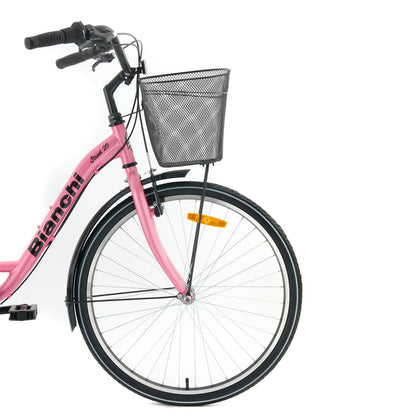 BICICLETA BIANCHI STREET 26 LADY ROSADO FUERTE Bianchi