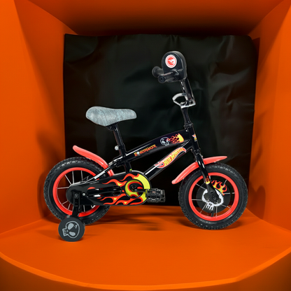 BICICLETA HOTWHEELS 12 NEGRO